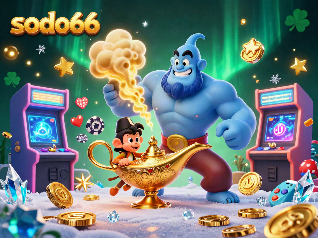 Experience the thrill of sodo66 casino gaming with dynamic characters and vibrant game elements.