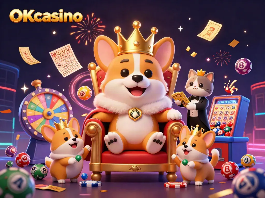 OKcasino สนุกกับเกมสล็อตออนไลน์ที่ไม่มีที่สิ้นสุดในภาพการ์ตูน 3 มิติ