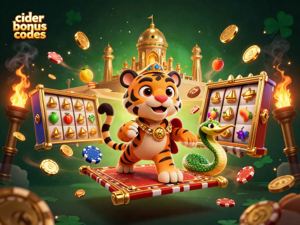 Play slots with exciting cider casino bonus codes for free coins and winnings
