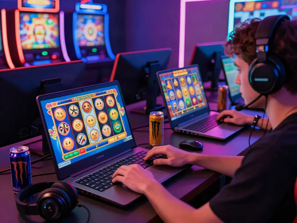 Dynamic gaming scene highlighting slot thailand experience with vibrant visuals and immersive atmosphere.