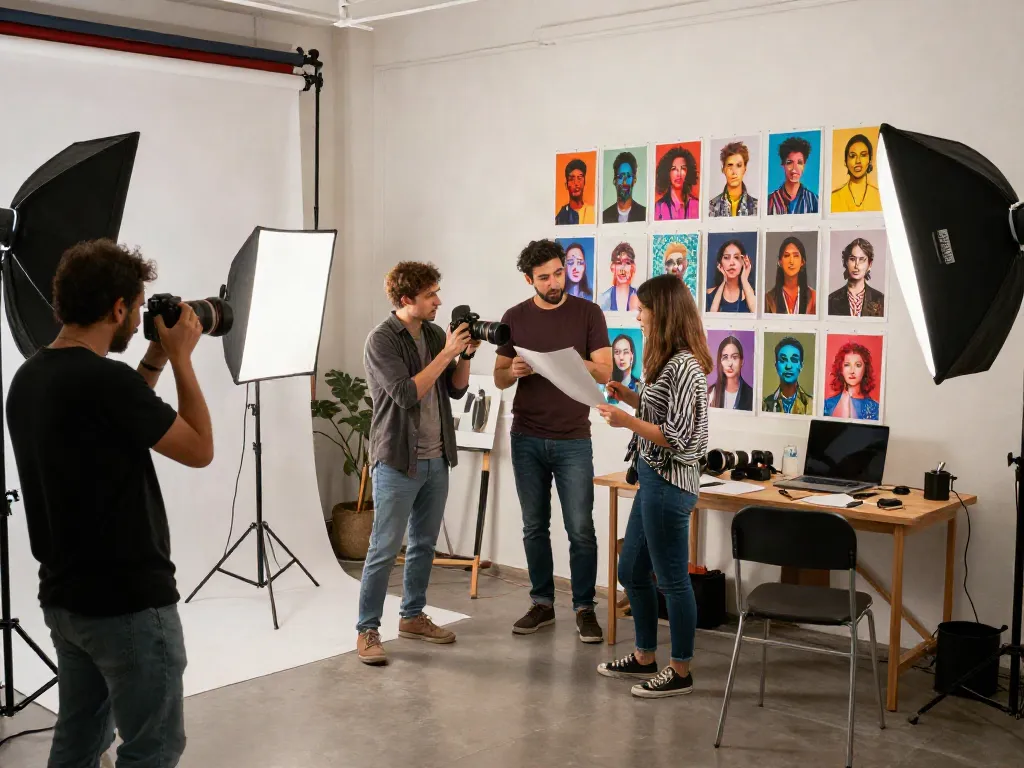 Pengalaman bermain bighoki88 dengan fotografi kreatif di studio profesional yang penuh warna dan inspirasi.