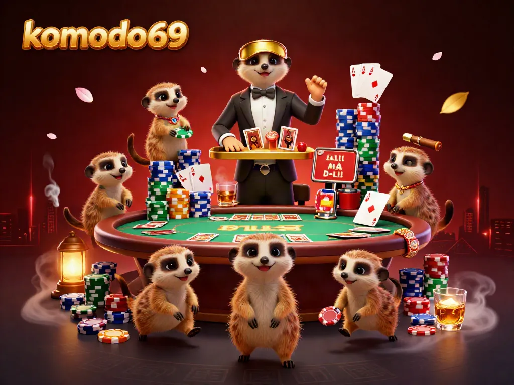 Meerkats beroperasi di kasino menghadirkan pengalaman taruhan komodo69 yang mengasyikkan.