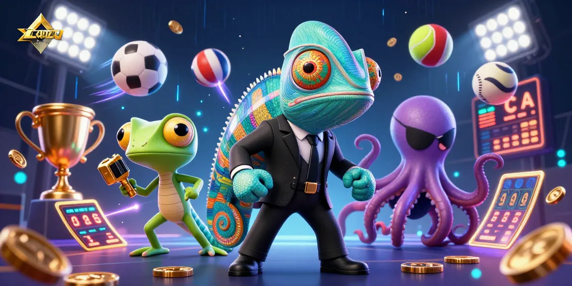 Experience thrilling sports betting action with rajacuanbola featuring a dynamic casino scene.