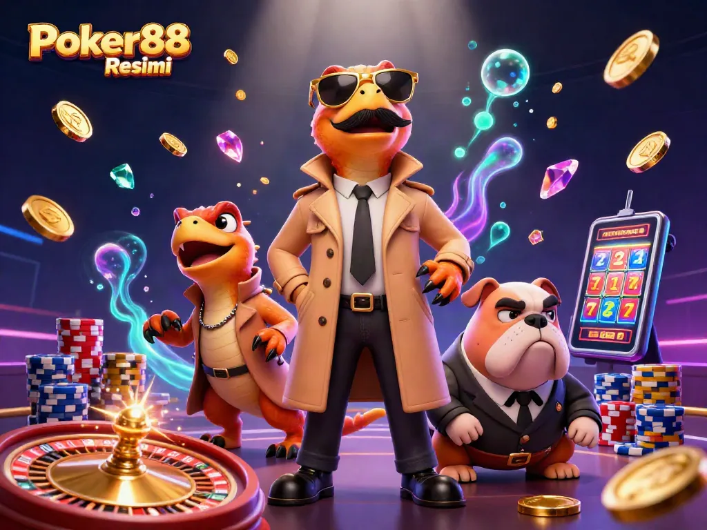 Experience Poker88 Resmi with thrilling raptors in a casino heist full of action.