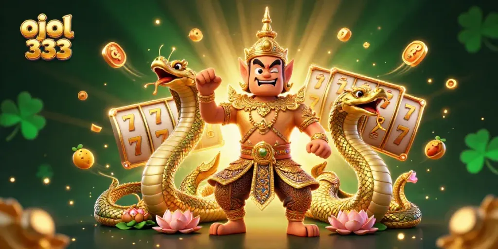 Engage with ojol 333's exciting slot game experience featuring vibrant characters and dynamic elements.