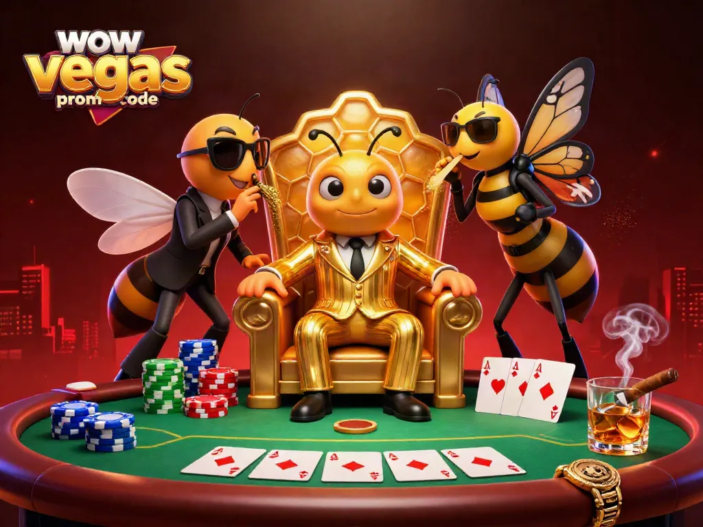 Engage with the exciting world of WOW Vegas Promo Code through this dynamic casino scene.