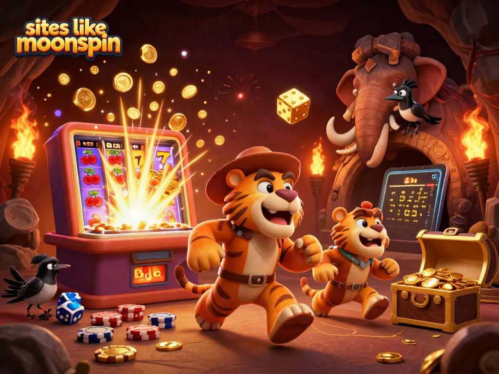 Win with the best sites like moonspin, spinning slots and jackpots explode in a vibrant casino.