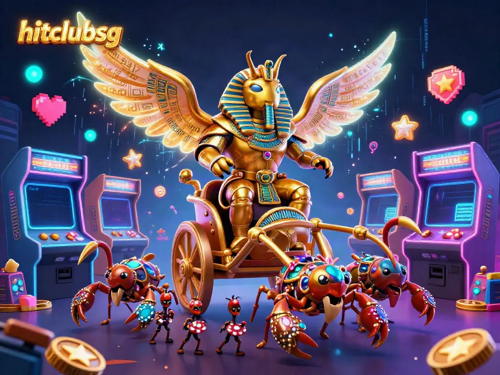Experience thrilling moments with hitclubsg in an enchanted casino adventure with 3D characters and games.