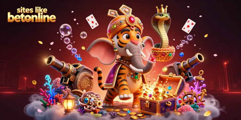 Engage with sites like betonline through thrilling casino adventures featuring vibrant characters and dynamic action.