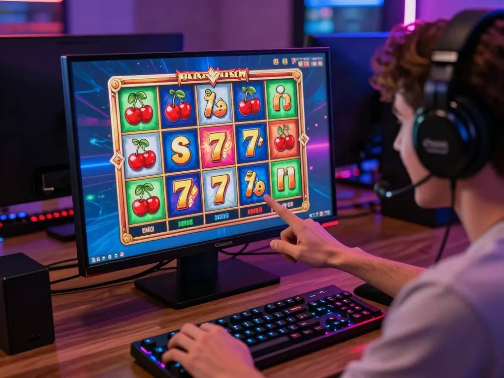 Enjoying the thrilling experience of online gaming with poka88 link login in a vibrant setting.