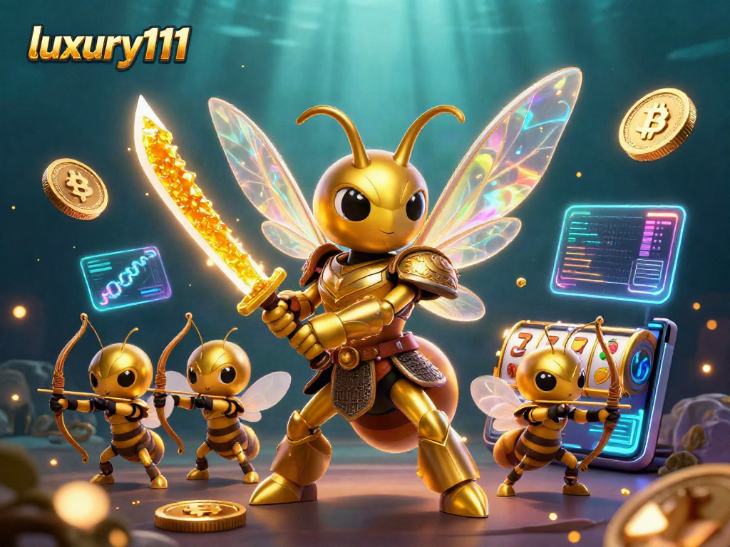 Engage in gaming excitement with luxury111 through immersive 3D casino adventure illustrations.