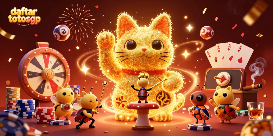 Engage with daftar toto sgp and witness the vibrant lottery universe in a dazzling illustration.